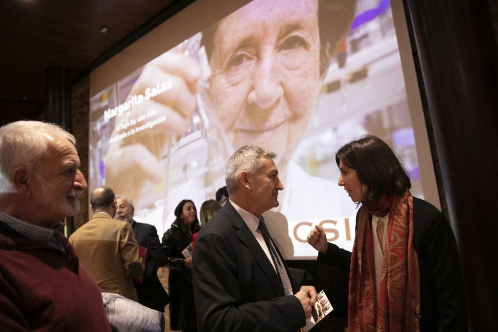 Homenaje póstumo en Oviedo a Margarita Salas