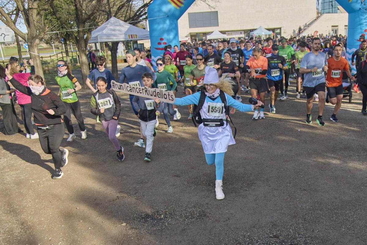 Imatges de la Run4Cancer a Riudellots de la Selva