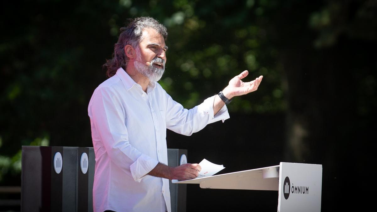 El presidente de Òmnium Cultural, Jordi Cuixart.