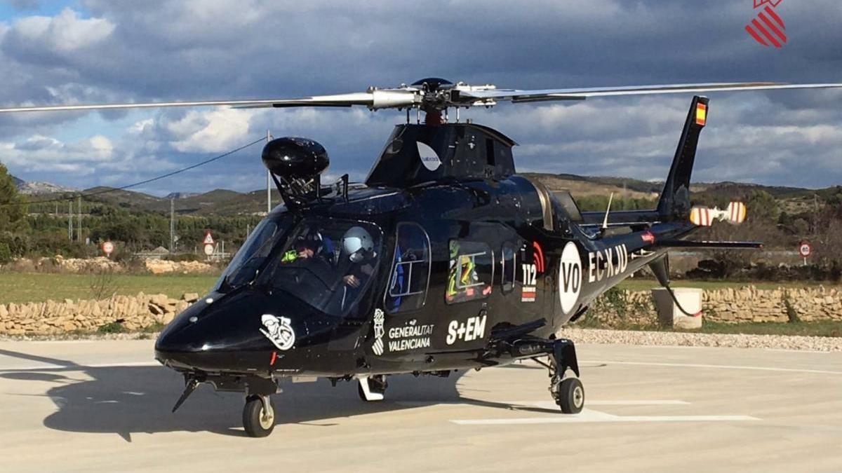 Emergencias realiza 23 rescates con helicóptero en Castellón durante el año del covid