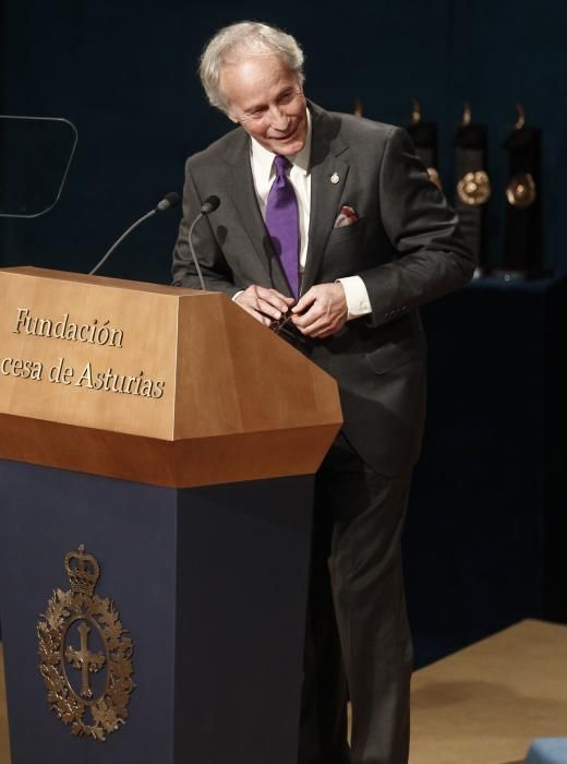 Ceremonia de entrega de los premios "Princesa de Asturias" 2016