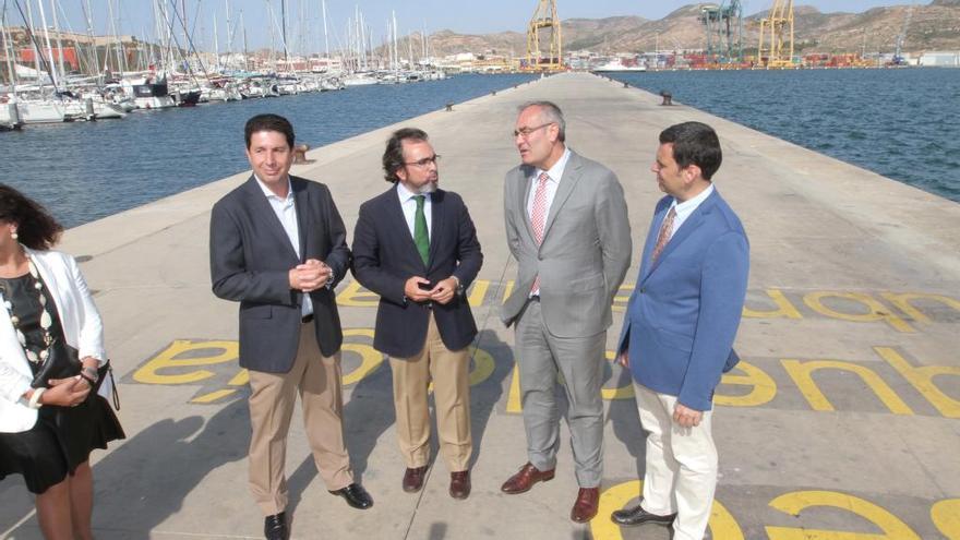 Inauguración de la ampliación de la terminal de cruceros.