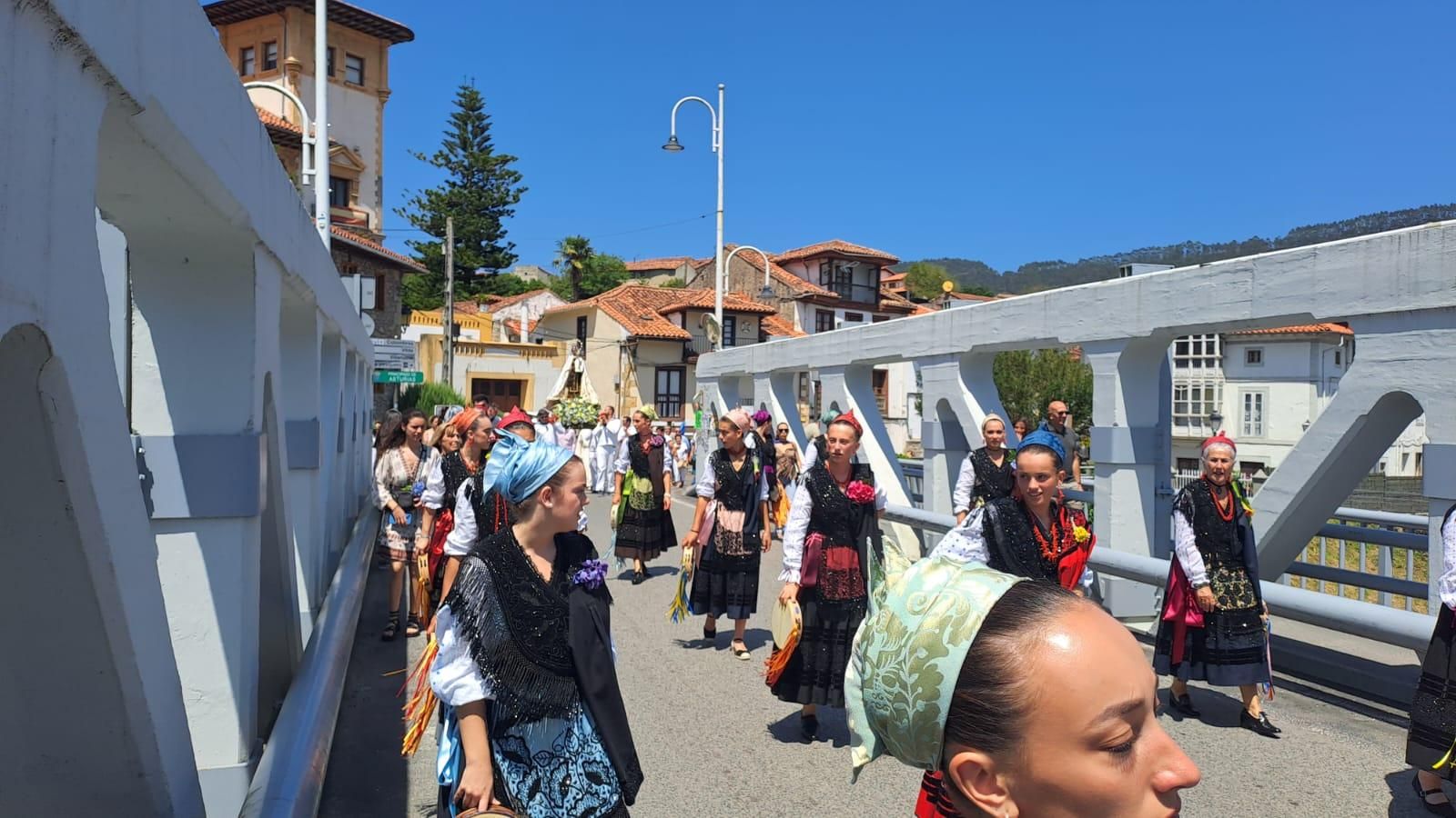 Bustio y Unquera, unidas por El Carmen