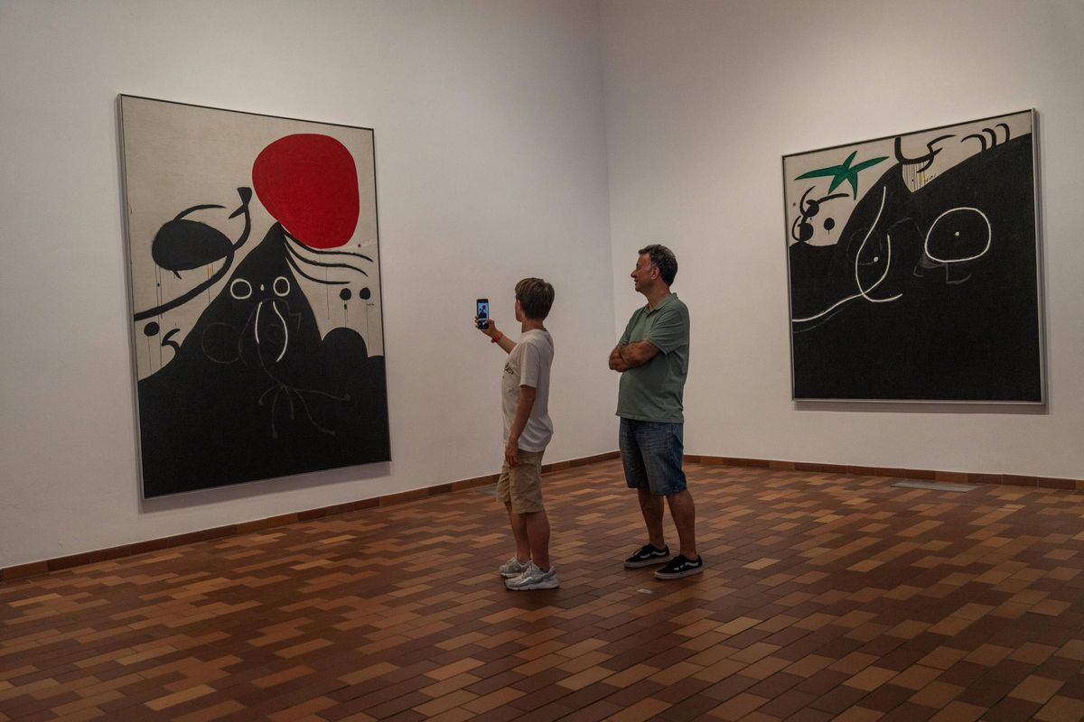 La Fundació Miró abre sus puertas en la fiesta de su 50º aniversario