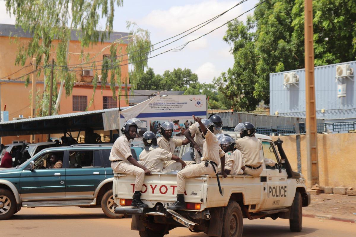 Policía de Níger en la capital, Niamey (archivo).