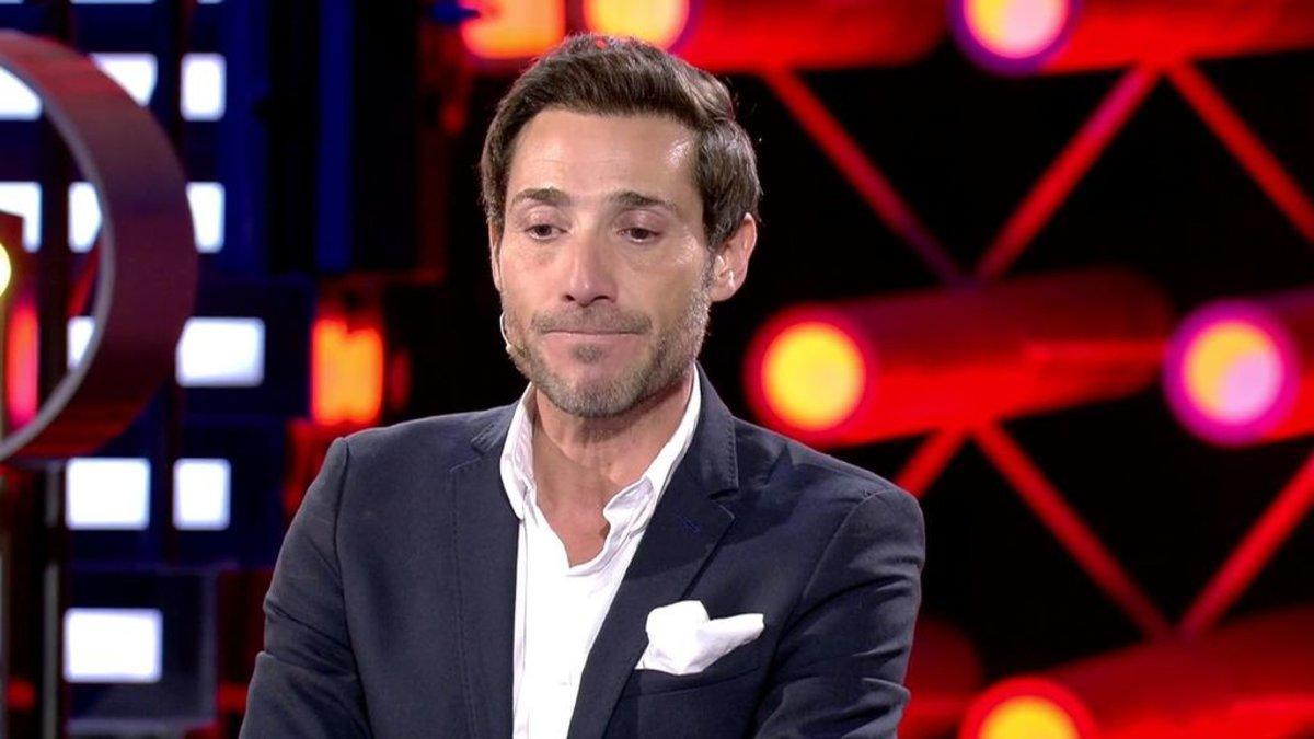 Antonio David en el plató de 'GH VIP'