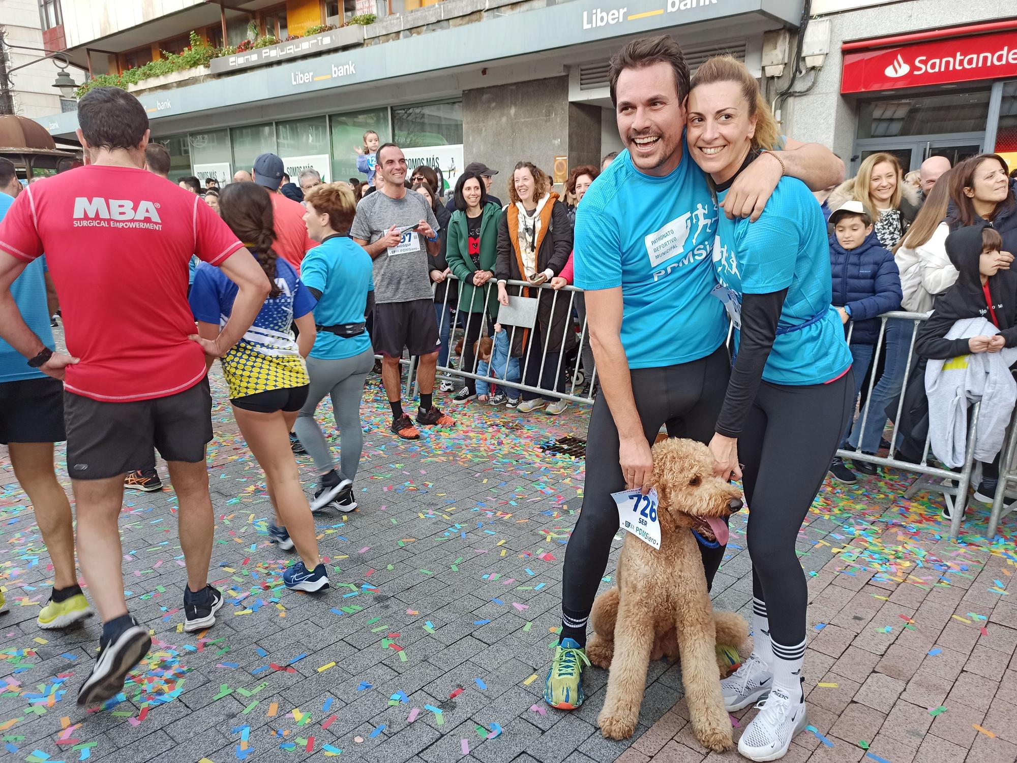 Casi 1.500 participantes disputan la carrera de Fin de Año de Pola de Siero