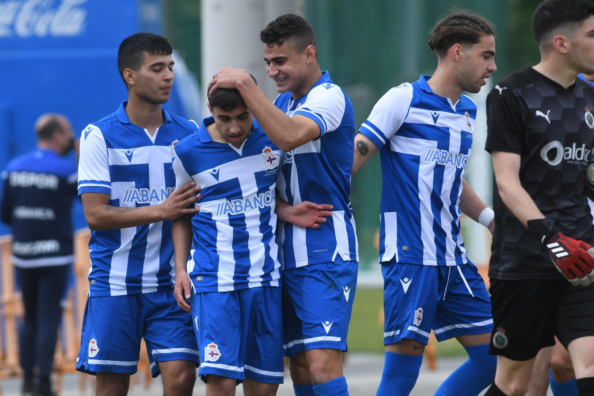 El Dépor le gana al Racing y se proclama campeón de su grupo de juveniles