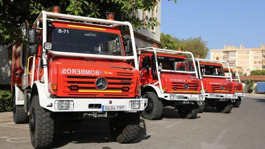 Nuevos vehículos adquiridos por el Consorcio Provincial de Bomberos.