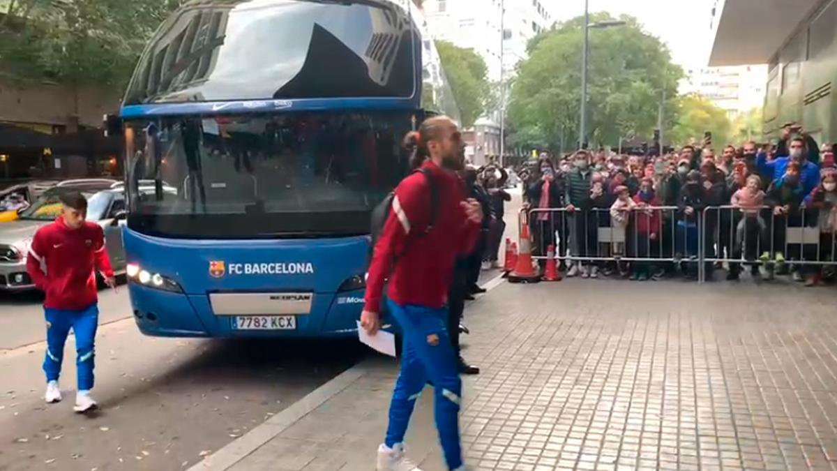 El Barça ya está concentrado en el hotel antes de jugar el derbi