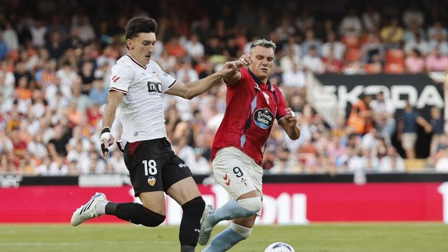 Las mejores imágenes del Valencia - Celta