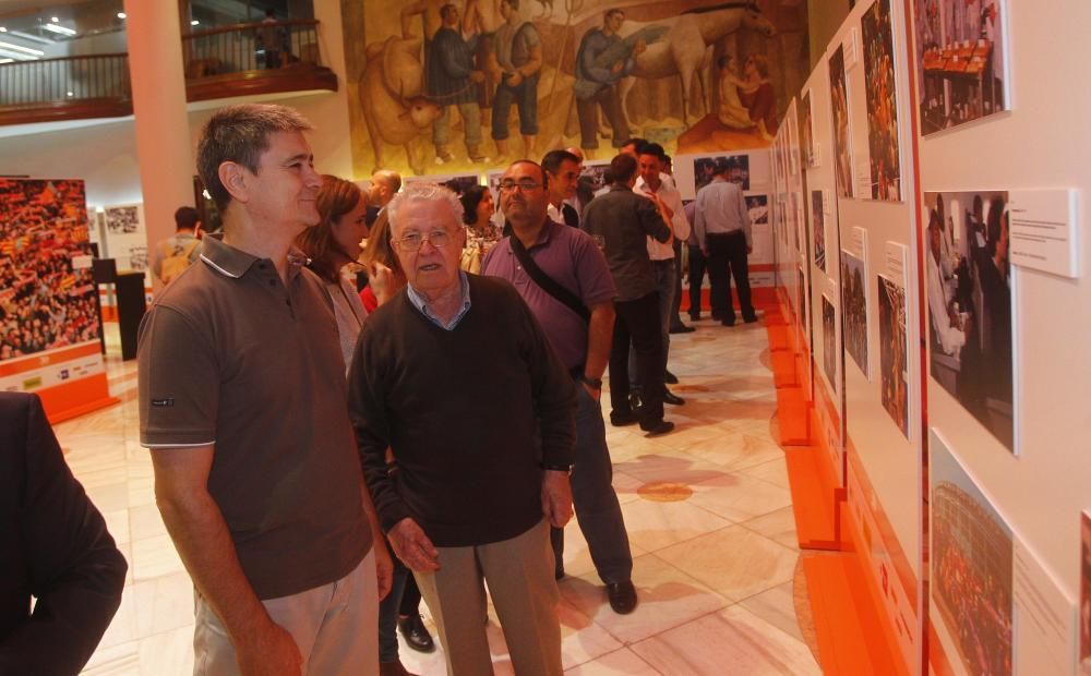 Todas la imágenes de la inauguración de la exposición '30 años de Valencia Basket'