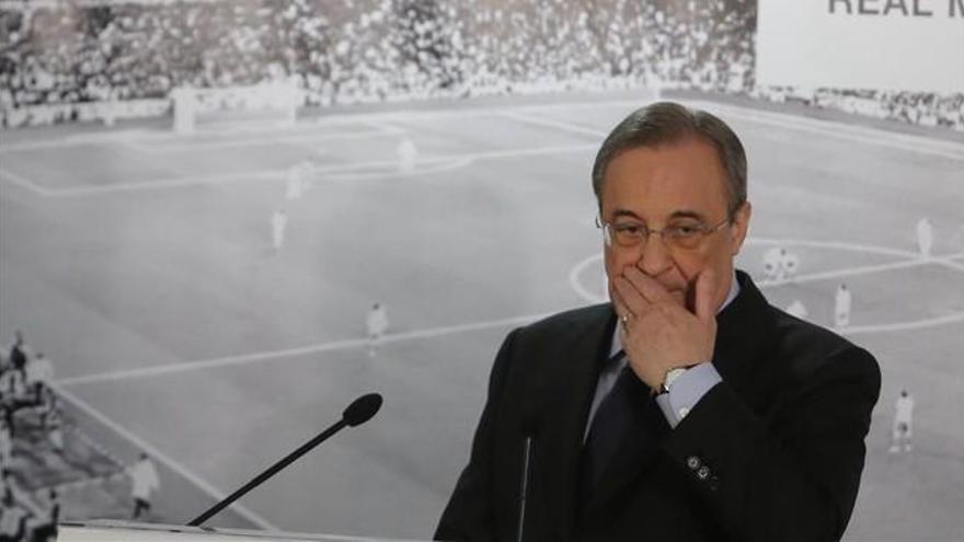 Florentino apoya a Benítez y denuncia una campaña contra él