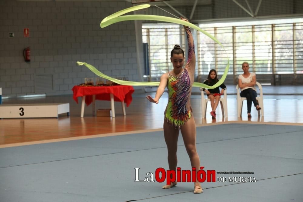 Regional de gimnasia rítmica en Lorca