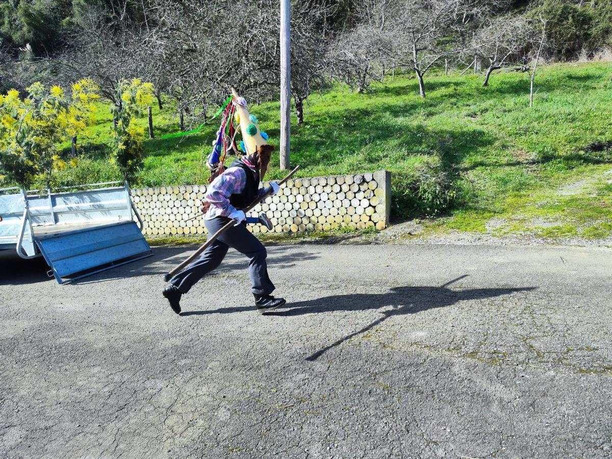 Los "mazcaraos" de Rozaes celebran el domingo'l gordu