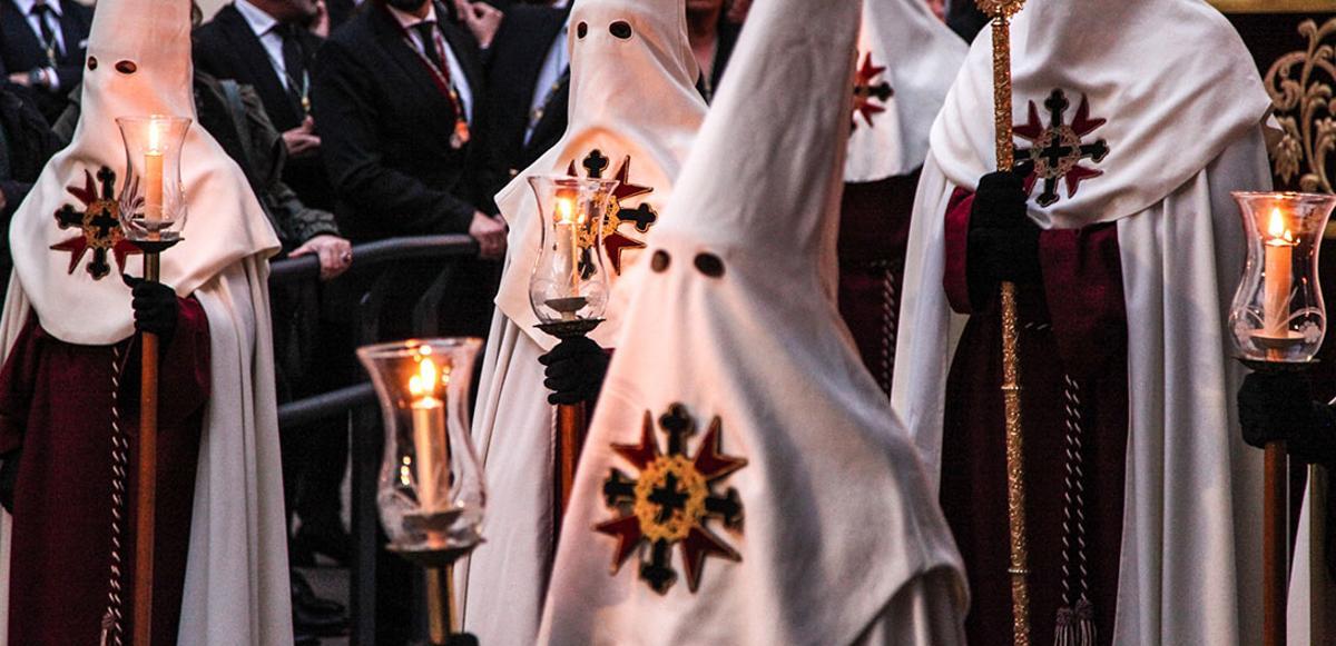 Una procesión de Semana Santa en Murcia