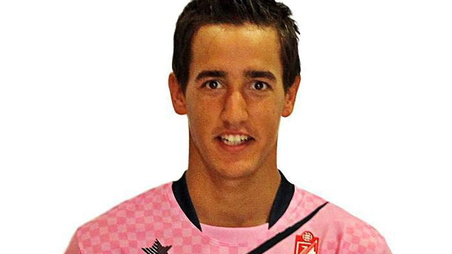 Edgar Badia, en su paso por el Granada B