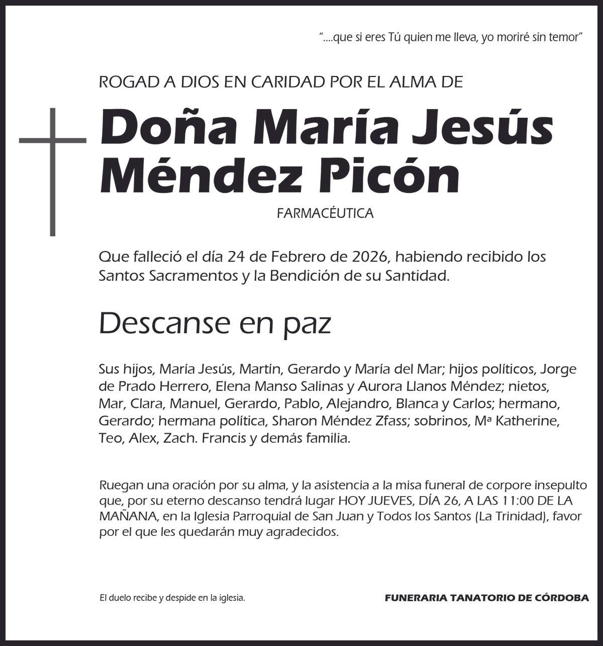 María Jesús Méndez Picón