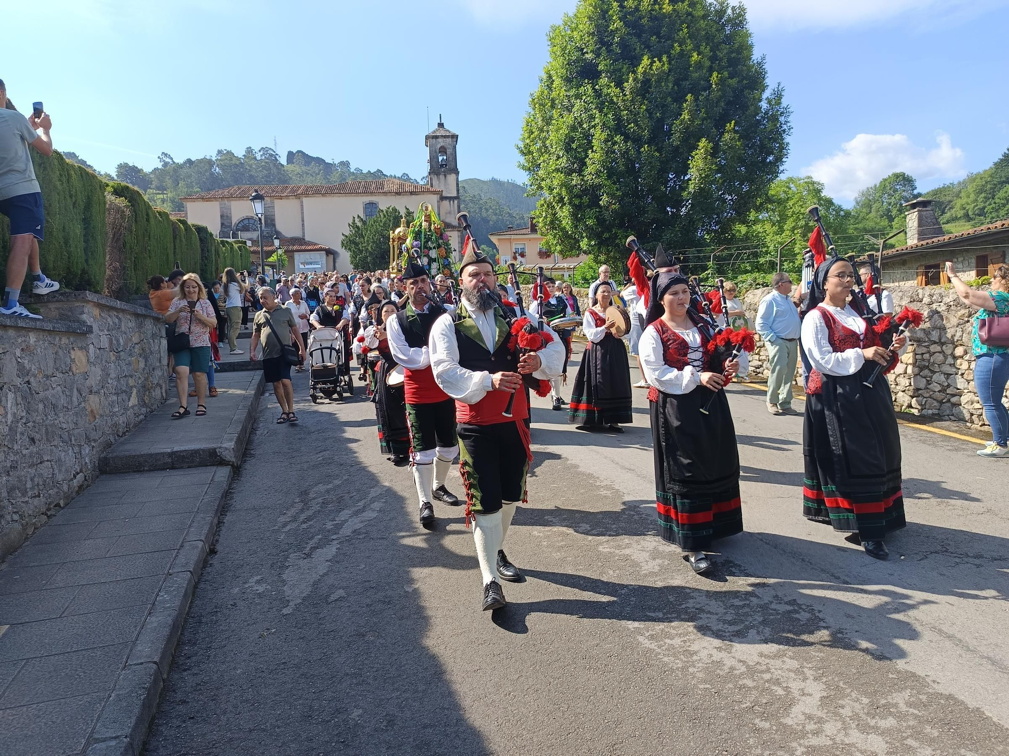 Procesión de San Antoniu "El Nuestru" en Cangas de Onís
