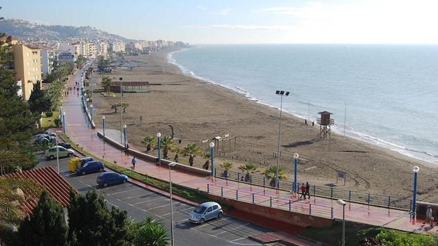 Imagen del Paseo Marítimo del Rincón de la Victoria.