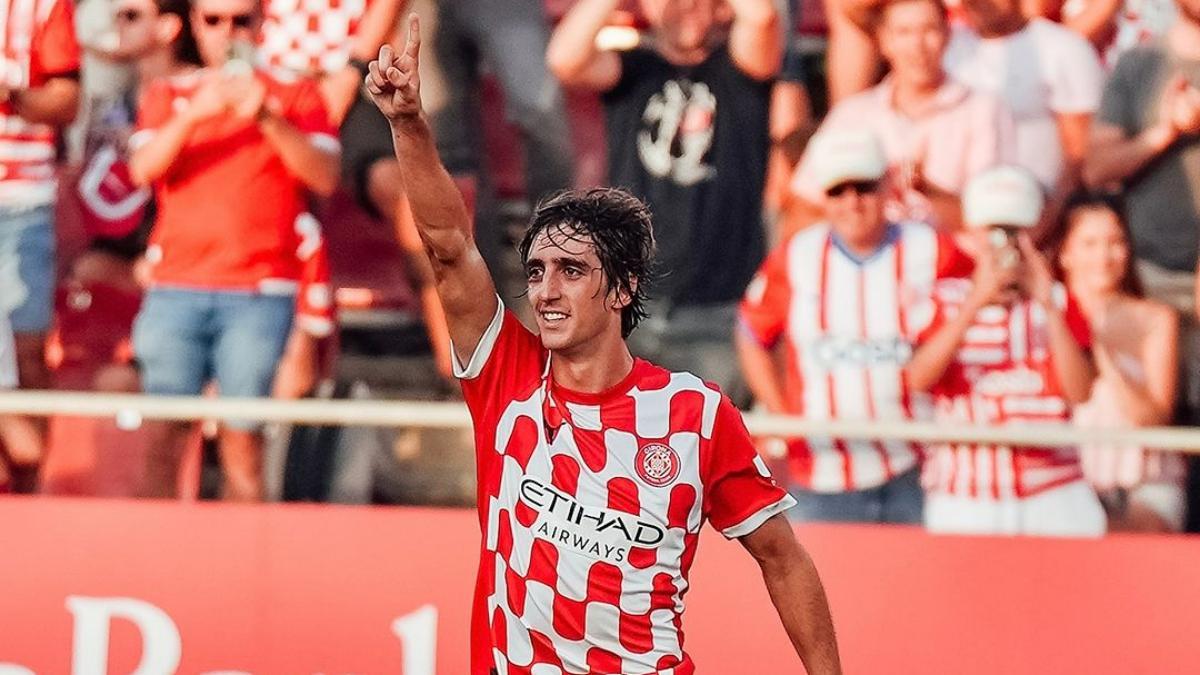 Bryan Gil es el futbolista del Girona que más genera en LaLiga EA Sports