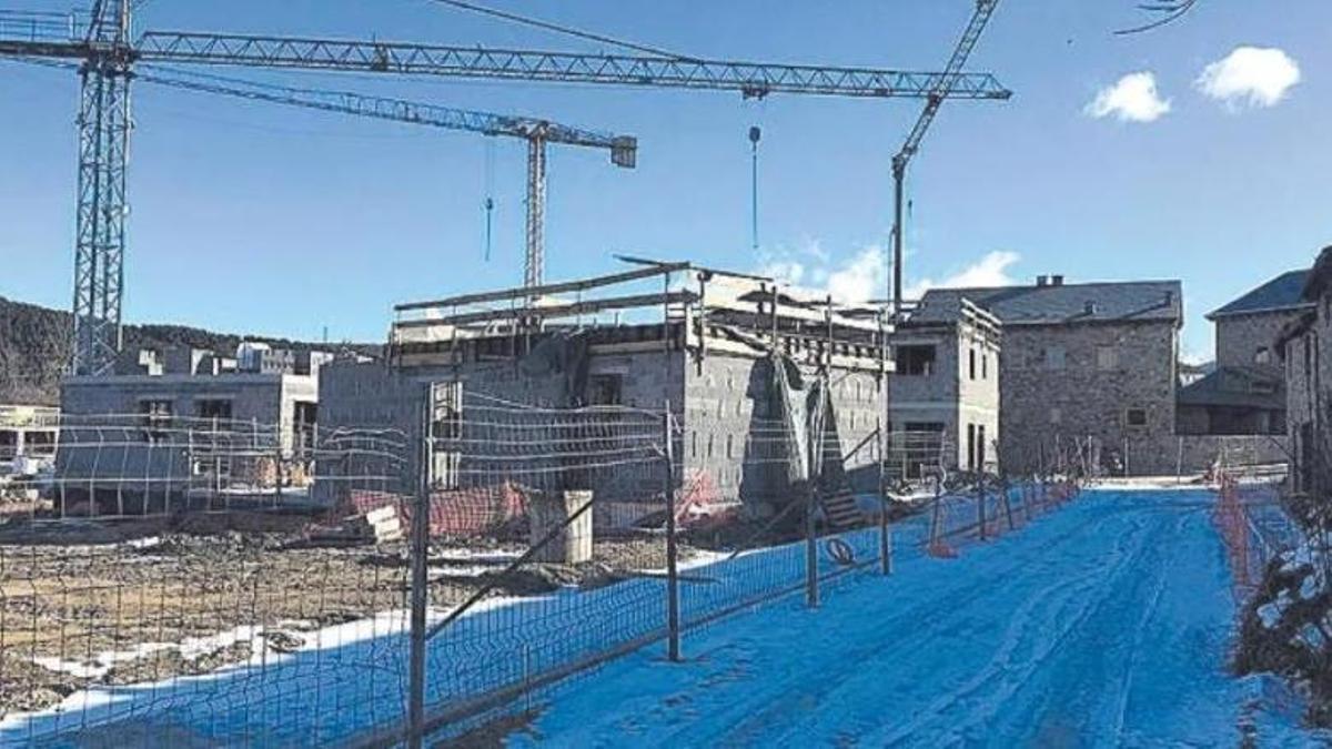 Construcció de segones residències a Bellver