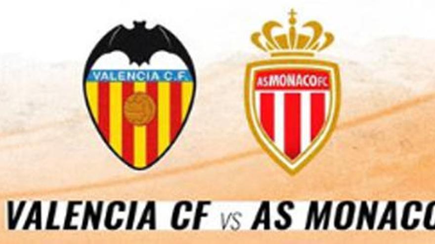 Horario y dónde ver el Valencia CF - AS Monaco