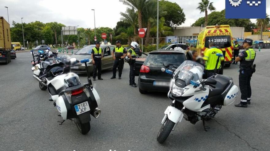 Choca contra otro coche en Murcia cuadruplicando la tasa de alcoholemia