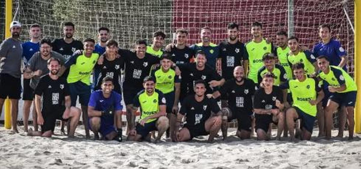 Foto conjunta del Black Wolf i el Roses Platja.