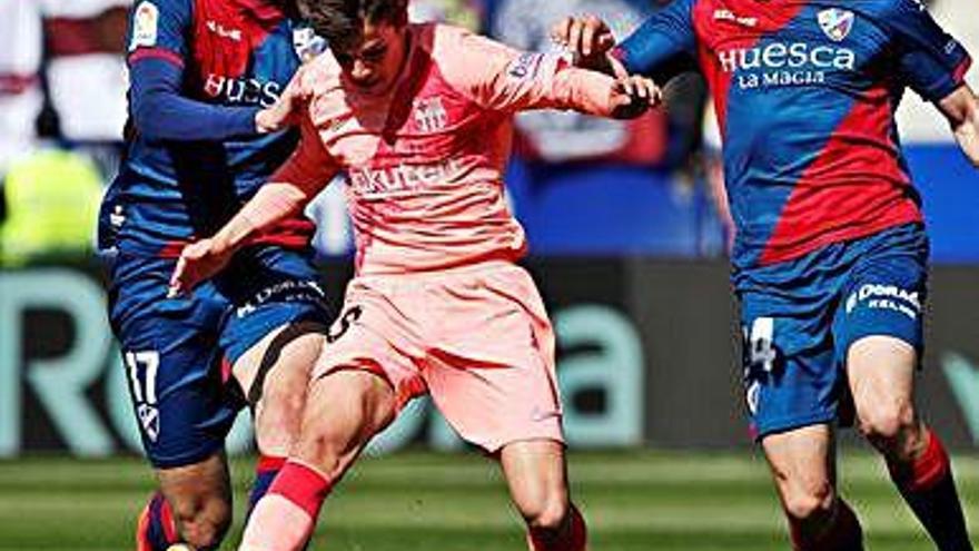 Riqui Puig, titular davant l&#039;Osca, podria tornar avui a l&#039;onze inicial