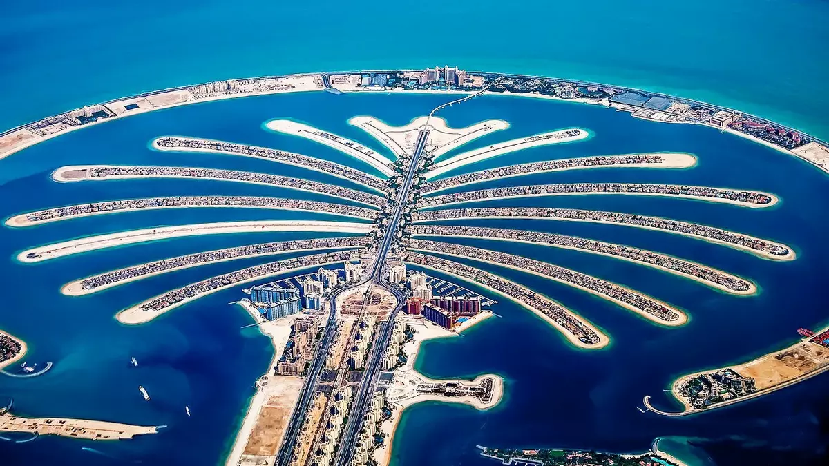 Así es Palm Jumeirah, donde se abrirá O Beach Dubai