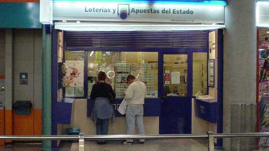 La administración de lotería del centro comercial Gran Vía de Alicante, en imagen de archivo