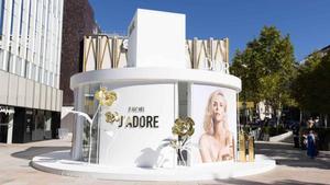 Tienda pop-up de Dior en la calle Serrano de Madrid.