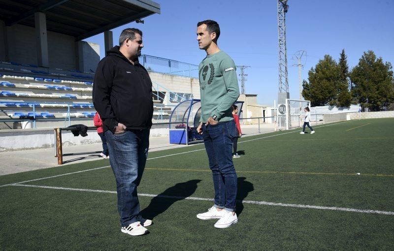 Miguel Linares visita Fuentes de Ebro