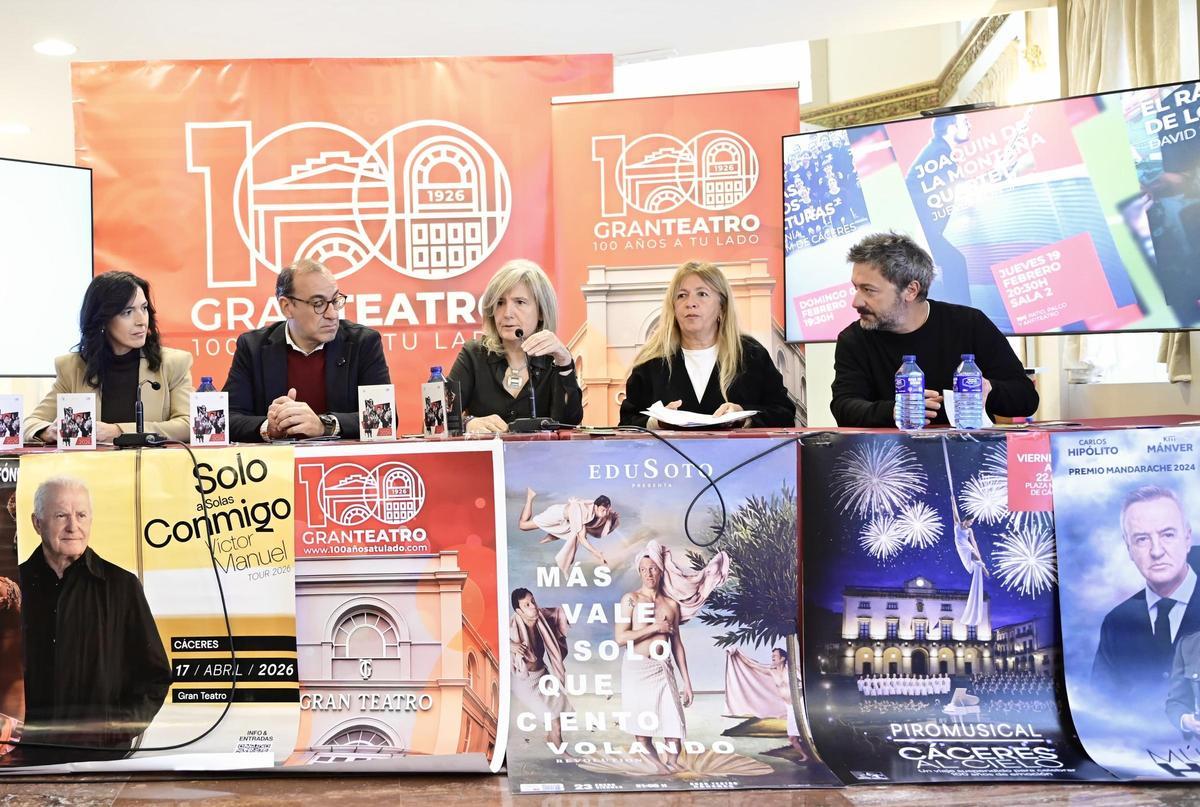 Presentación del centenario del Gran Teatro.