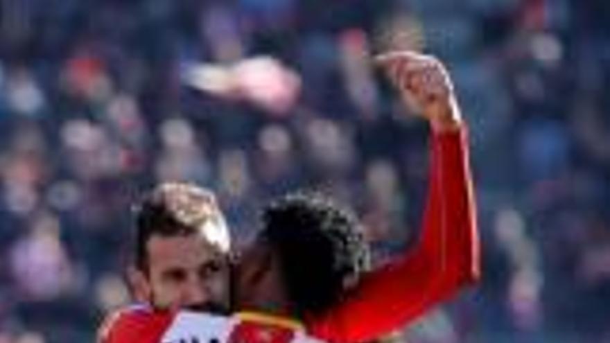 Stuani celebra l&#039;1-0 contra el Getafe d&#039;ara fa dues jornades.