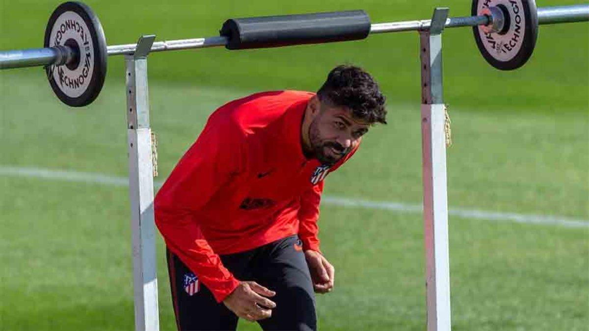 Diego Costa ha vuelto a los entrenamientos