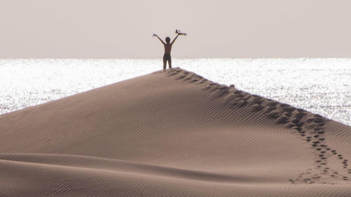 Dunas de Maspalomas, en el sur de Gran Canaria.