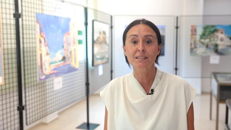 María José García, segunda teniente de alcalde y concejala de Promoción Económica de Dénia en el Foro Más que Empresas de La Marina