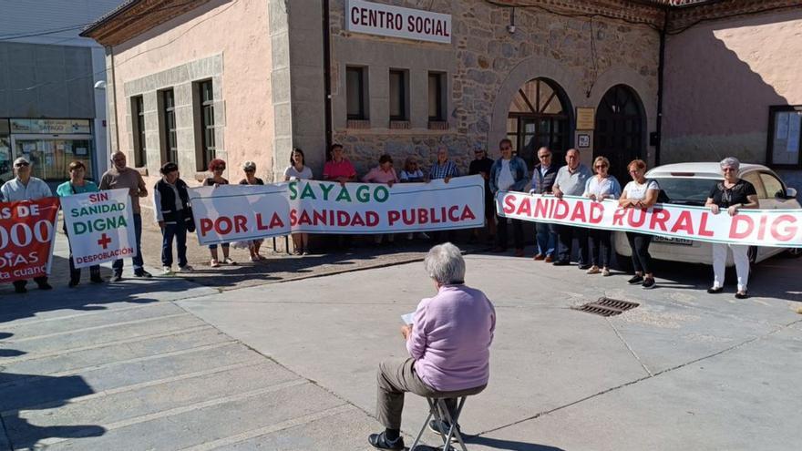 Sayago y Tábara, incansables en su lucha por la sanidad pública rural