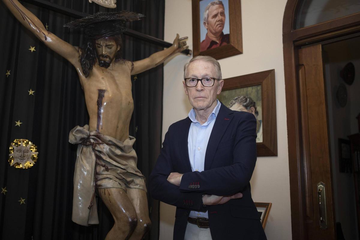 Julio Bellver, presidente de la Hermandad de Cofradías de Xàtiva.