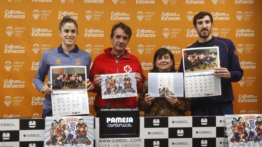 El calendario solidario del Valencia Basket ya está aquí.