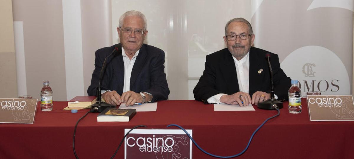 El cura Ginés Pardo y el doctor Ramón Candelas