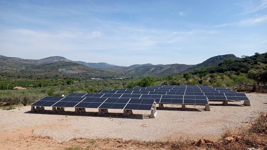 La Torre d&#039;en Besora instala placas fotovoltaicas para bombear agua para el pueblo