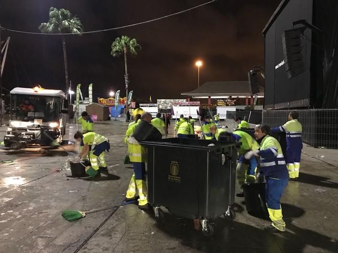 12.300 kilos de basura recogidas por el Carnaval