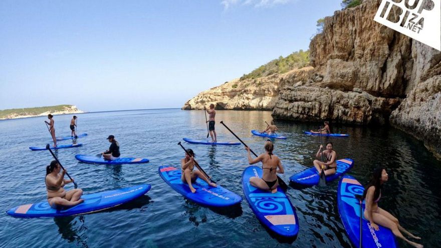 Deporte y mar, una combinación perfecta en Sant Joan