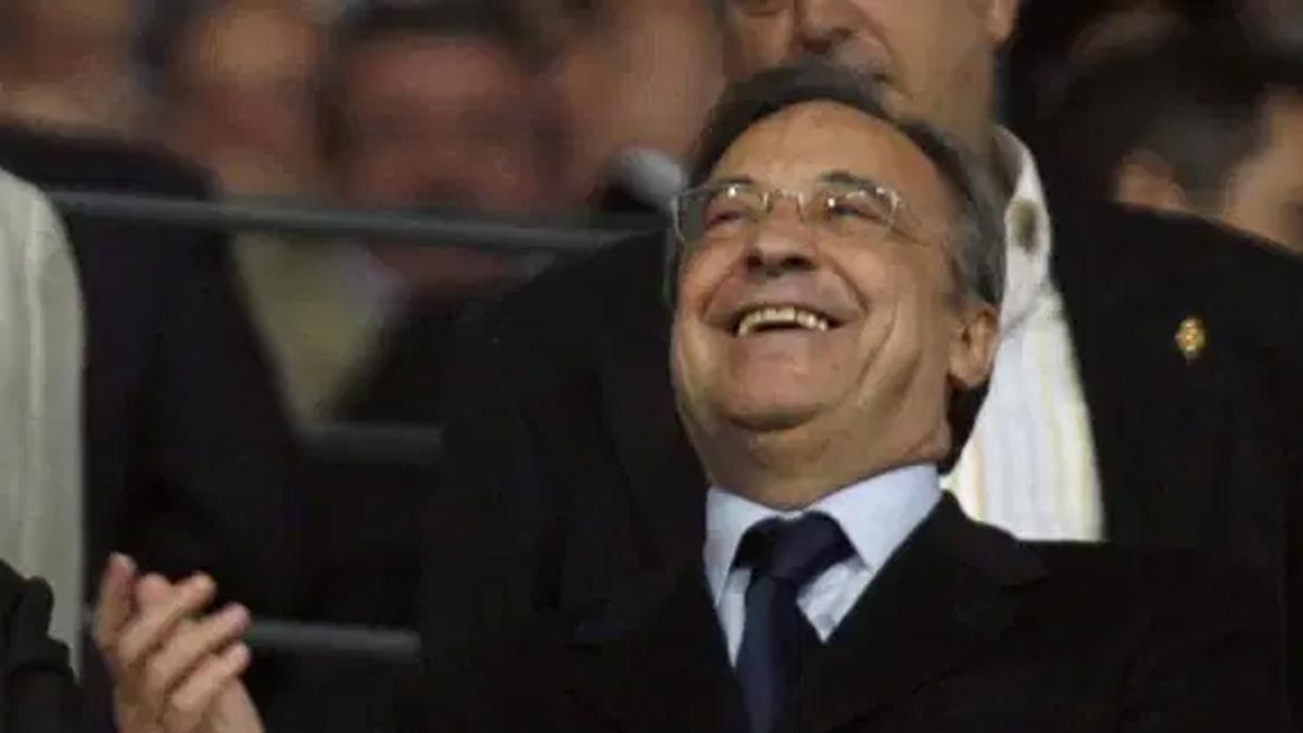 Florentino Pérez, presidente del Real Madrid