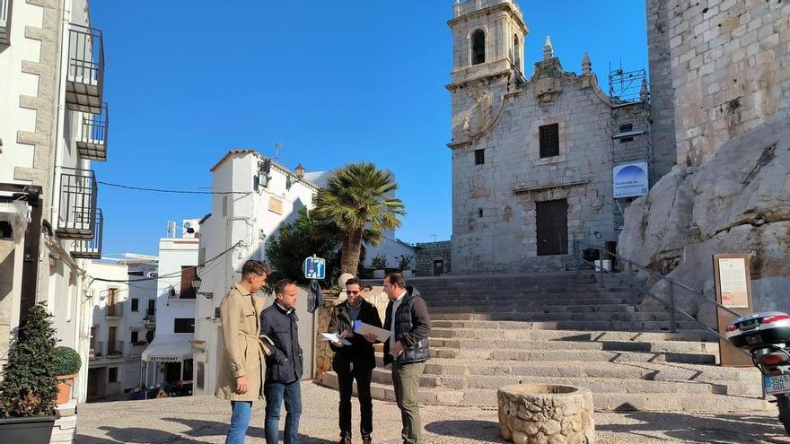 Peñíscola proyecta reformar la plaza de Armas junto al castillo