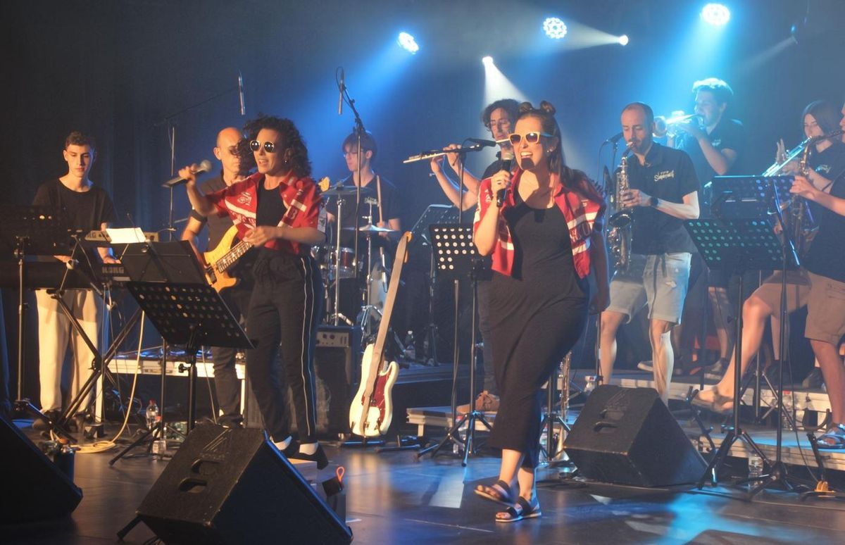 The Sinkopats en concert a Olot.