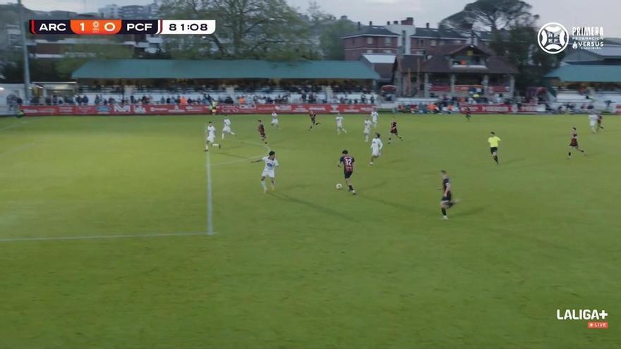 Julen Lartitegi y su golazo con el Arenas Club